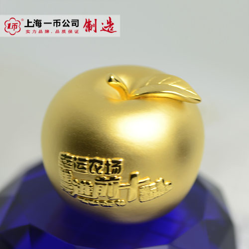 3D硬金纯金纪念品